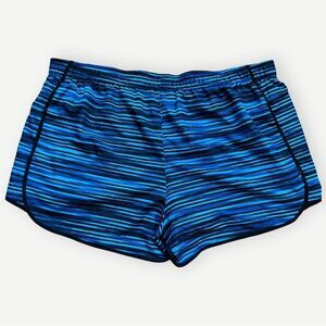 Hanes Lightweight Athletic Blue Running Shorts. Built-In Briefs. XXL. Plus.